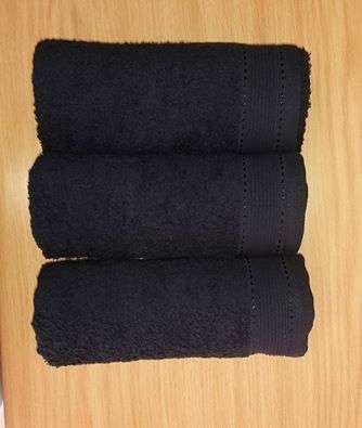 Glodina Hand Towel Black 50x90 cm - R 35 ea