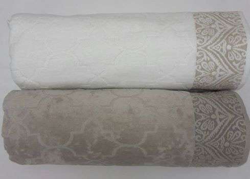 Glodina Morrocan  Velour bath sheet - R 100 ea BEIGE ONLY
