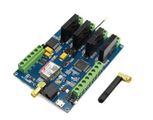 Arduino with Built in GSM Module and Relays