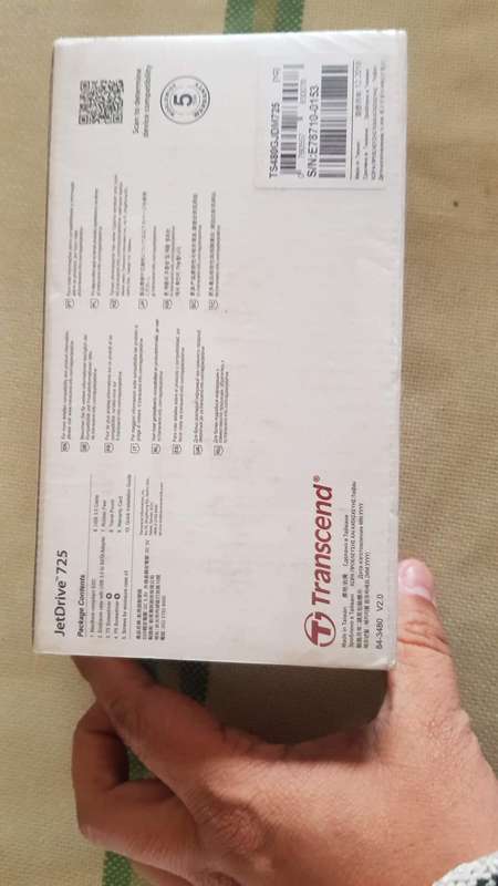Transcend JetDrive 725 480gb for MacBook Pro 2012-2013
