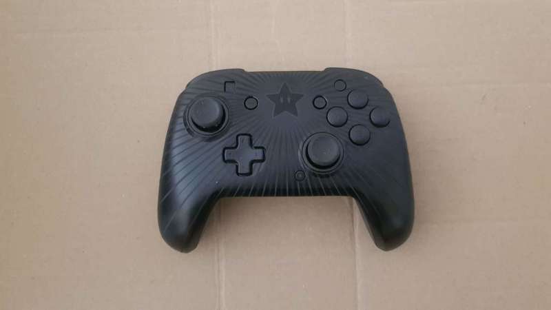 Faceoff Wired Pro Controller - Black Super Mario Super