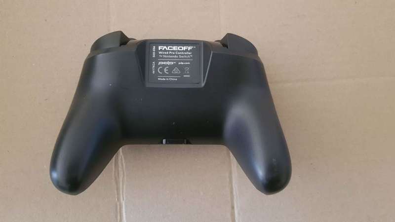 Faceoff Wired Pro Controller - Black Super Mario Super