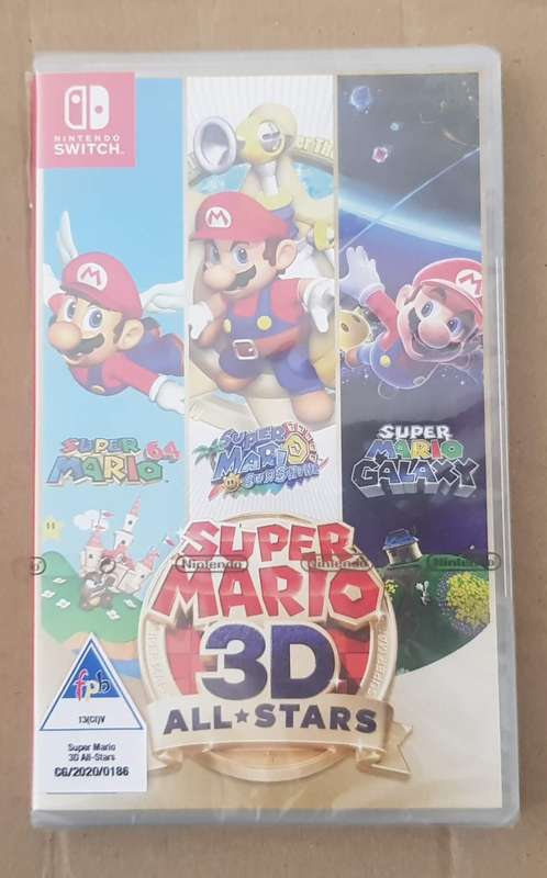 SUPER MARIO 3D ALL STARS - New and Sealed