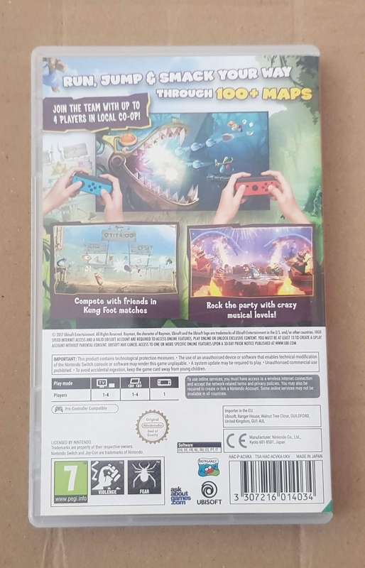 Nintendo Switch Game - Rayman Ledgends
