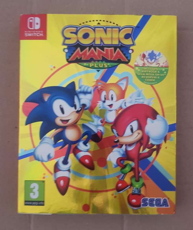 Nintendo Switch Game - Sonic Mania Plus Collectors edition
