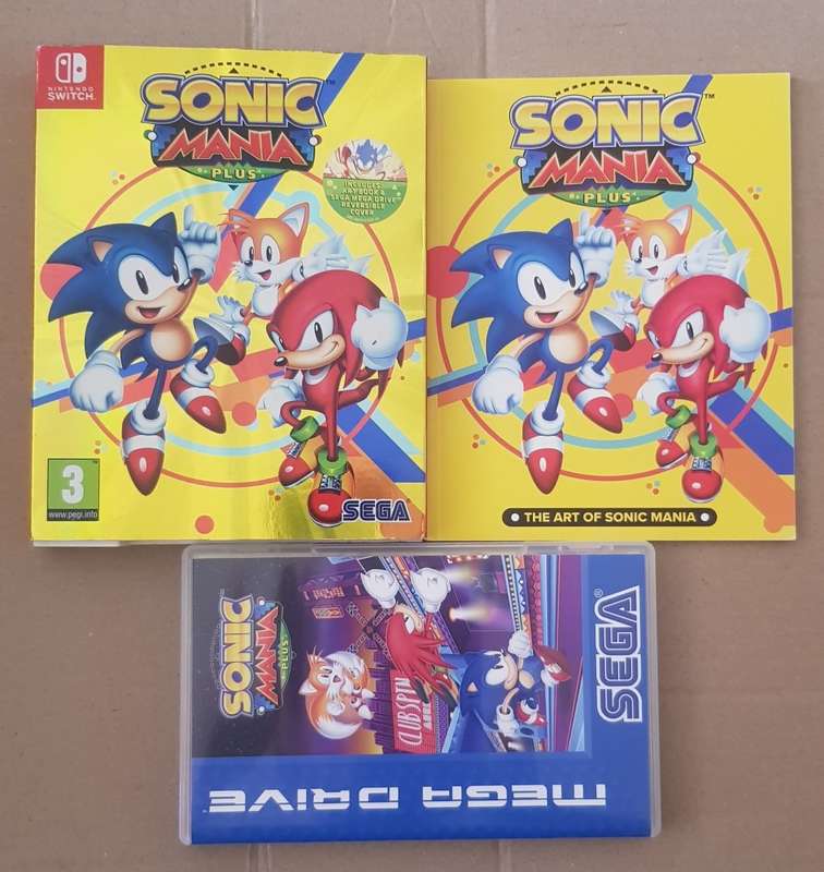 Nintendo Switch Game - Sonic Mania Plus Collectors edition