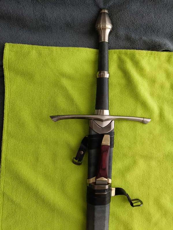 Aragon Strider Sword, Scabbard & knife