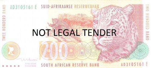 R200 note - Tito Mboweni