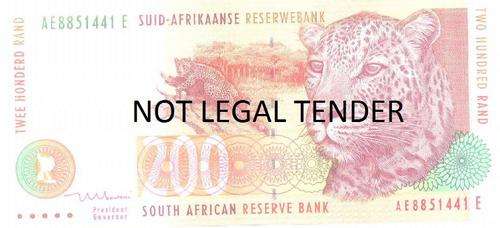 R200 note - Tito Mboweni