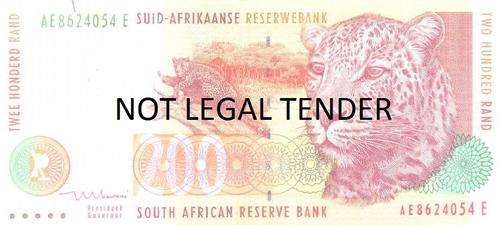 R200 note - Tito Mboweni