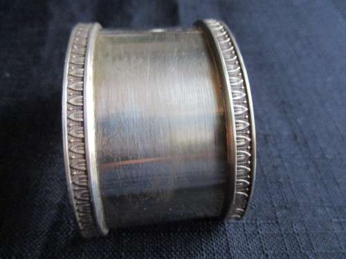 Solid Silver Serviette Ring