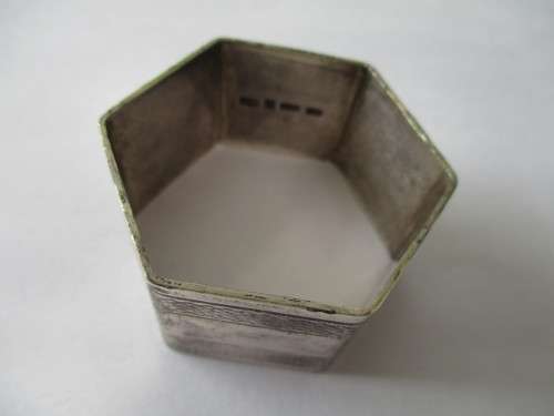 925 Solid Silver Serviette Ring