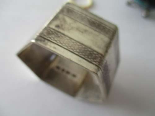 925 Solid Silver Serviette Ring