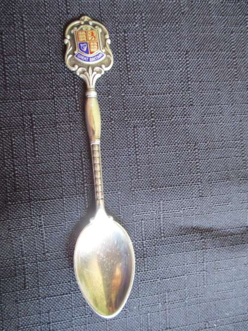 STERLING SILVER - ENGLISH HALLMARK TEASPOON