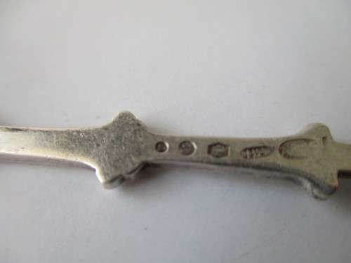 Solid Silver `` BELFORT BRUGGE `` Teaspoon