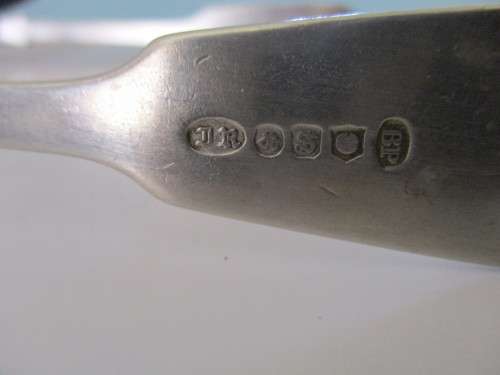 Vintage BP fork Britania  [ Silver BP Fork ]