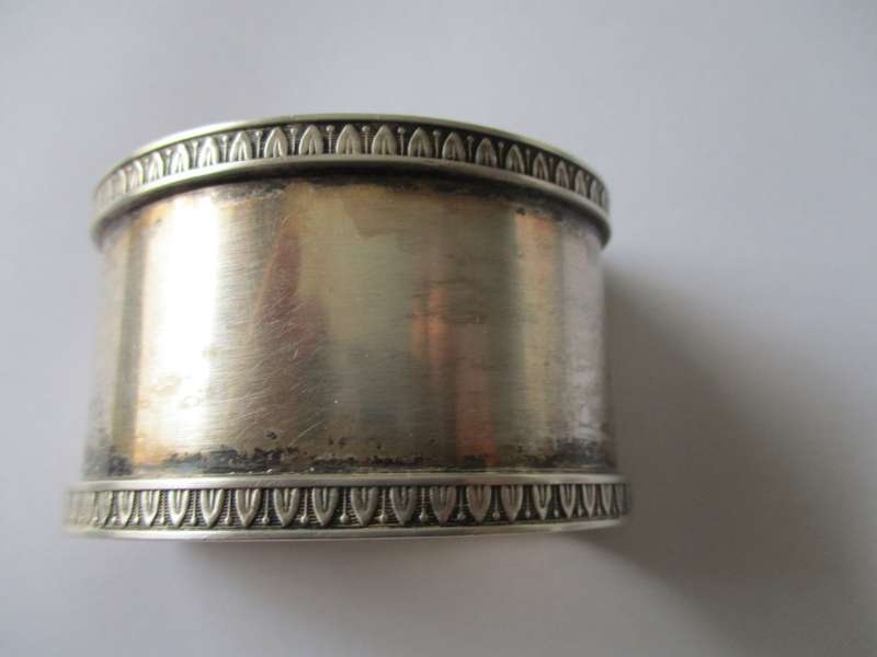 Solid Silver Serviette Ring