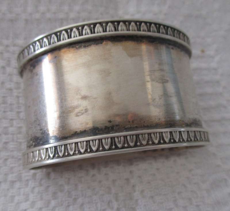 Solid Silver Serviette Ring