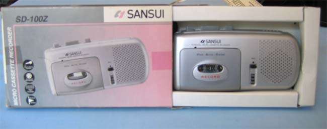 Sansui -  SD -100Z  Micro Cassette Recorder