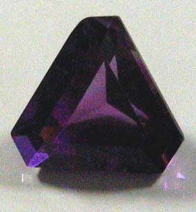 Genuine , 9.00 mm Fancy cut Amethyst 2.41 ct.