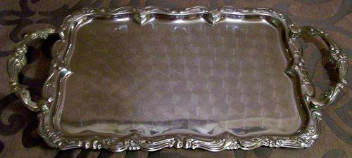 A  LARGE ORNATE JAPANESE TRAY