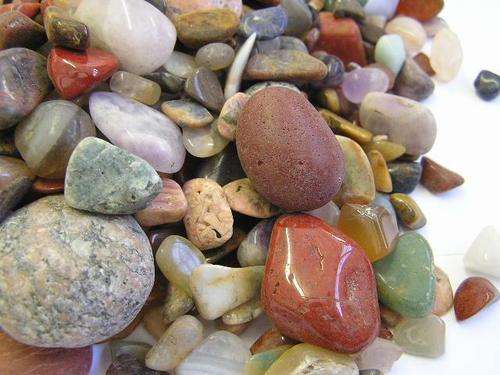 Gemstones semi precious stones decor decorative art bulk lot 1,6 kg