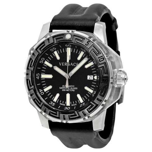 VERSACE DIVER*** 200MT***BOX***DIVERS STRAP***SAPPHIRE CRYSTRAL*** EXCELLENT CONDITION
