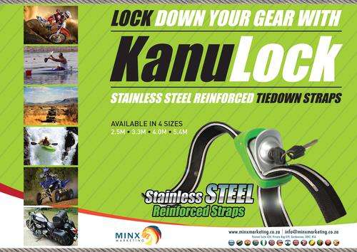 KANULOCK REINFORCED TIE DOWN STRAPS 2.5m (4 SIZES AVAILABLE)