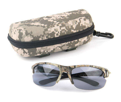 CAMOUFLAGE FRAME POLARIZED DARK GLASSES