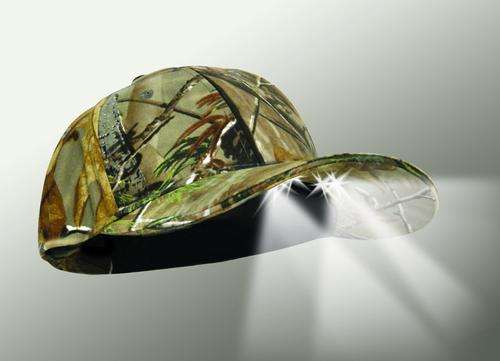 POWERCAP REALTREE CAMOUFLAGE 4 LED 2 SPOT AND 2 FLOOD