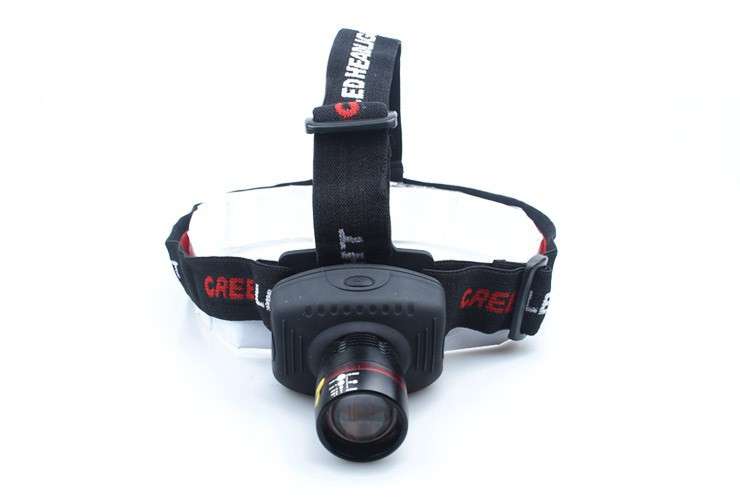 HIGH POWER ZOOM HEAD TORCH LAMP
