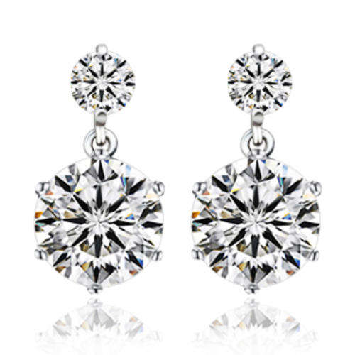 ELEGANT AUSTRIAN CRYSTAL EARRINGS