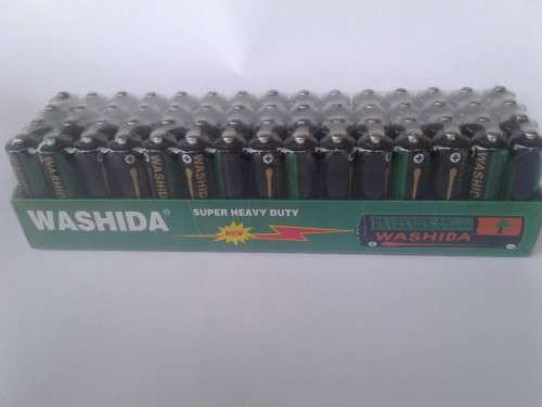 60 - AAA R03 Um4 1.5V Dry Cell Battery in Paper Tray Packing