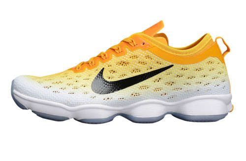 Nike Zoom Fit Agility Yellow Black White - Size 5