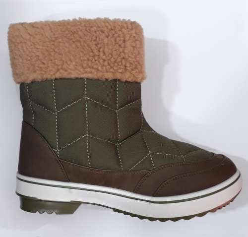 Woman Brown Ankle High Boots - Size 6