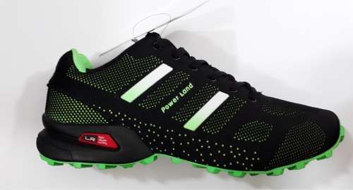 Powerland Trainers Green - Size 6 7 8 9 10