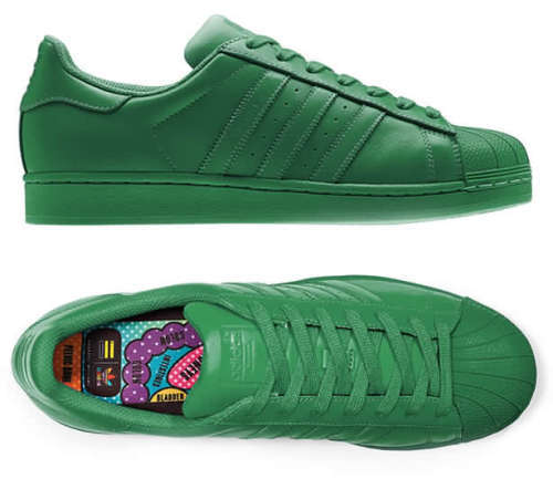 Pharrell x Adidas Originals Equality Sneakers Green - 6