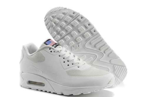 Nike Air Max 90 Hyperfuse QS Independence Day Unisex White - Size 4.5