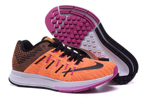Nike Air Zoom Elite 8 Bright Citrus Black Fuchsia Glow - Size 9