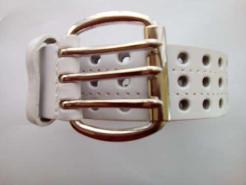 Women's Leather Three Hole Jean Belt