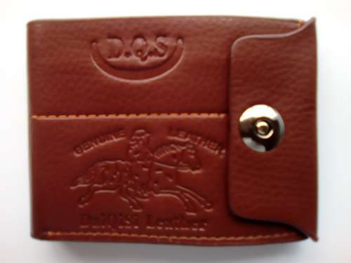 New Men's Bifold Wallet With Magnetic Buckle