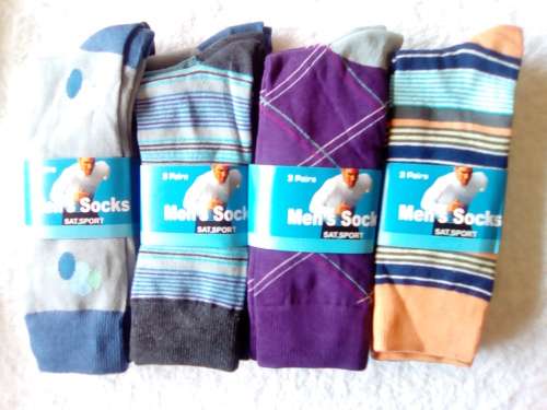 12 Pair - Soft And Comfortable Cotton Socks