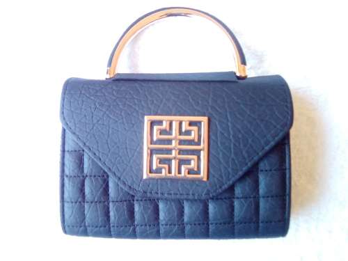 Classic Single Flap Cross Body Micro Hand Bag - Black
