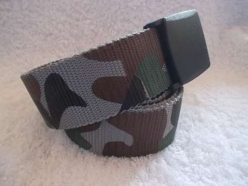 High Quality Automatic Buckle Nylon Belt - Camo