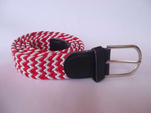Braided Elastic Fabric Woven Stretch Belt