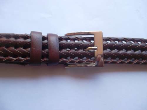 Men's PU Leather Belt Brown