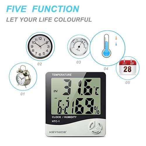 Indoor Humidity Thermometer With Memory