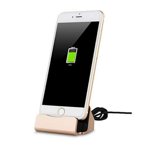 Charging Dock and Sync Stand for iPhone (Gold)