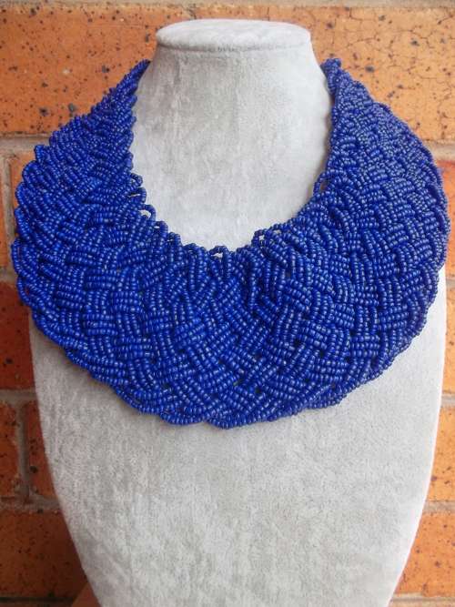 Handmade Multi-strand Glass Bead Necklaces For Women
