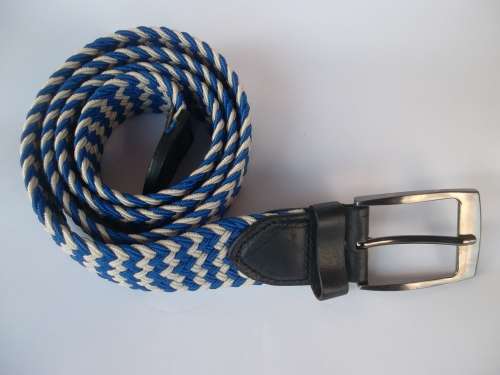 Braided Elastic Fabric Woven Stretch Belt
